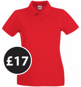 Club Clothing - Lady-fit polo shirts £17