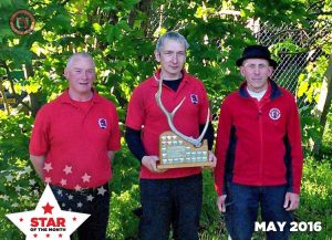 Star of the month - 2016-05 May - Andy Rowe, Dale Message and Hamish Freeman