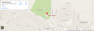 Location map to our Assheton Bowmen