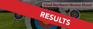 22nd Northern Novice Shoot - Sunday 14th May 2017 RESULTS