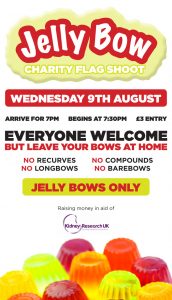 Jelly Bow Charity Flag Shoot - Wednesday 9th August 2017